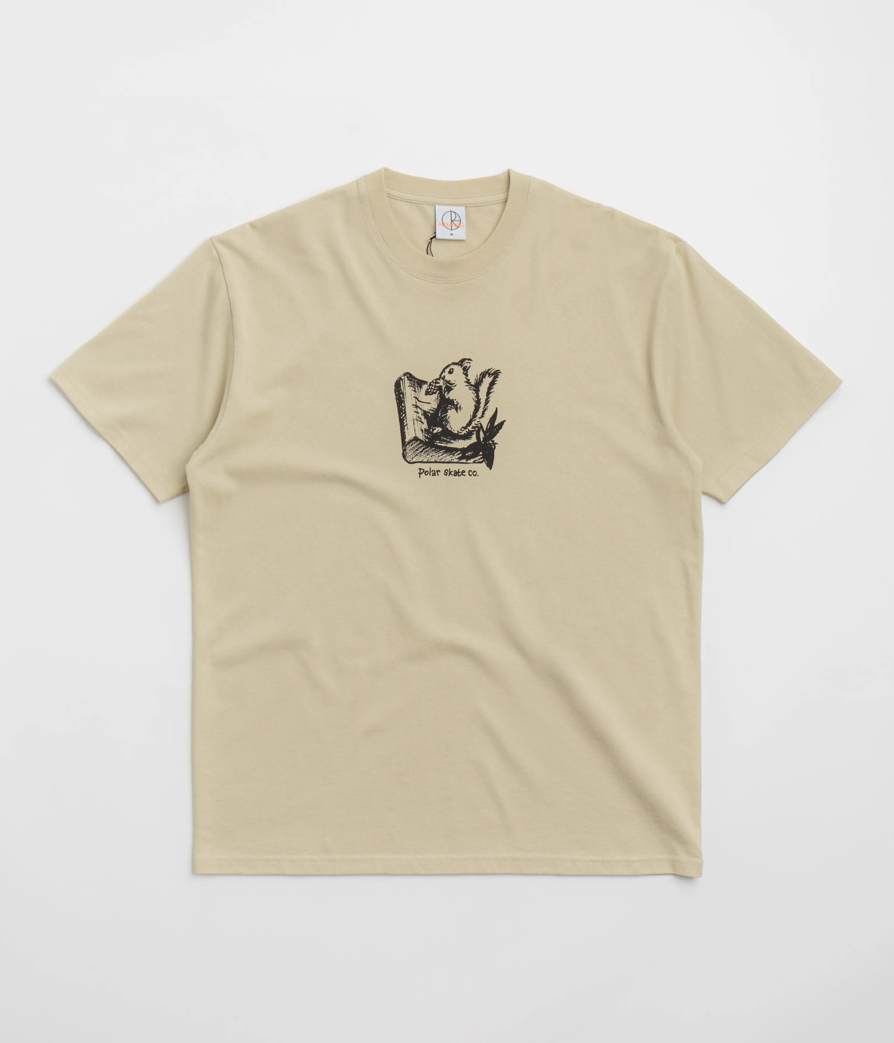 Polar Burnside 2084 T-Shirt - Sand Polar Clothing