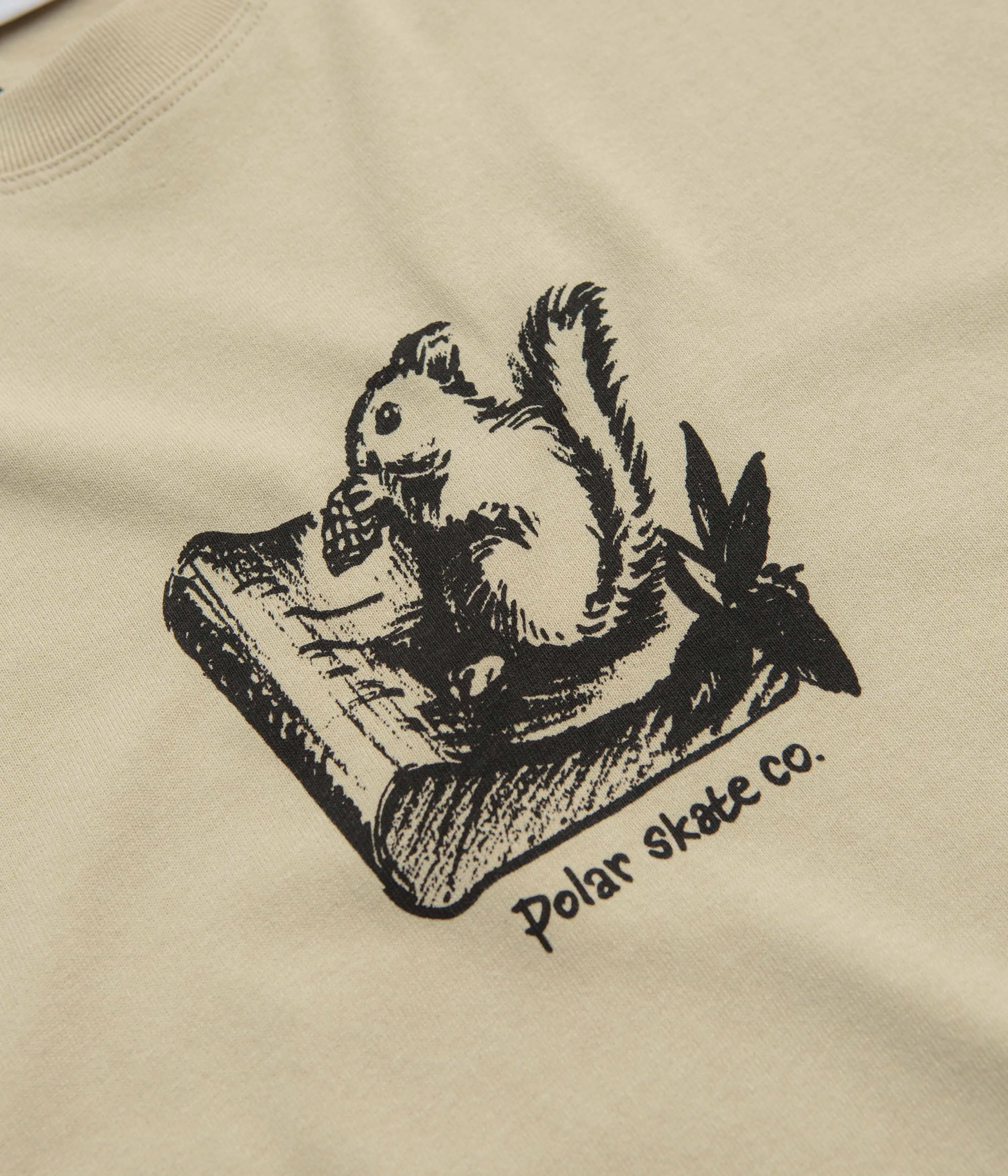 Polar Burnside 2084 T-Shirt - Sand Polar Clothing
