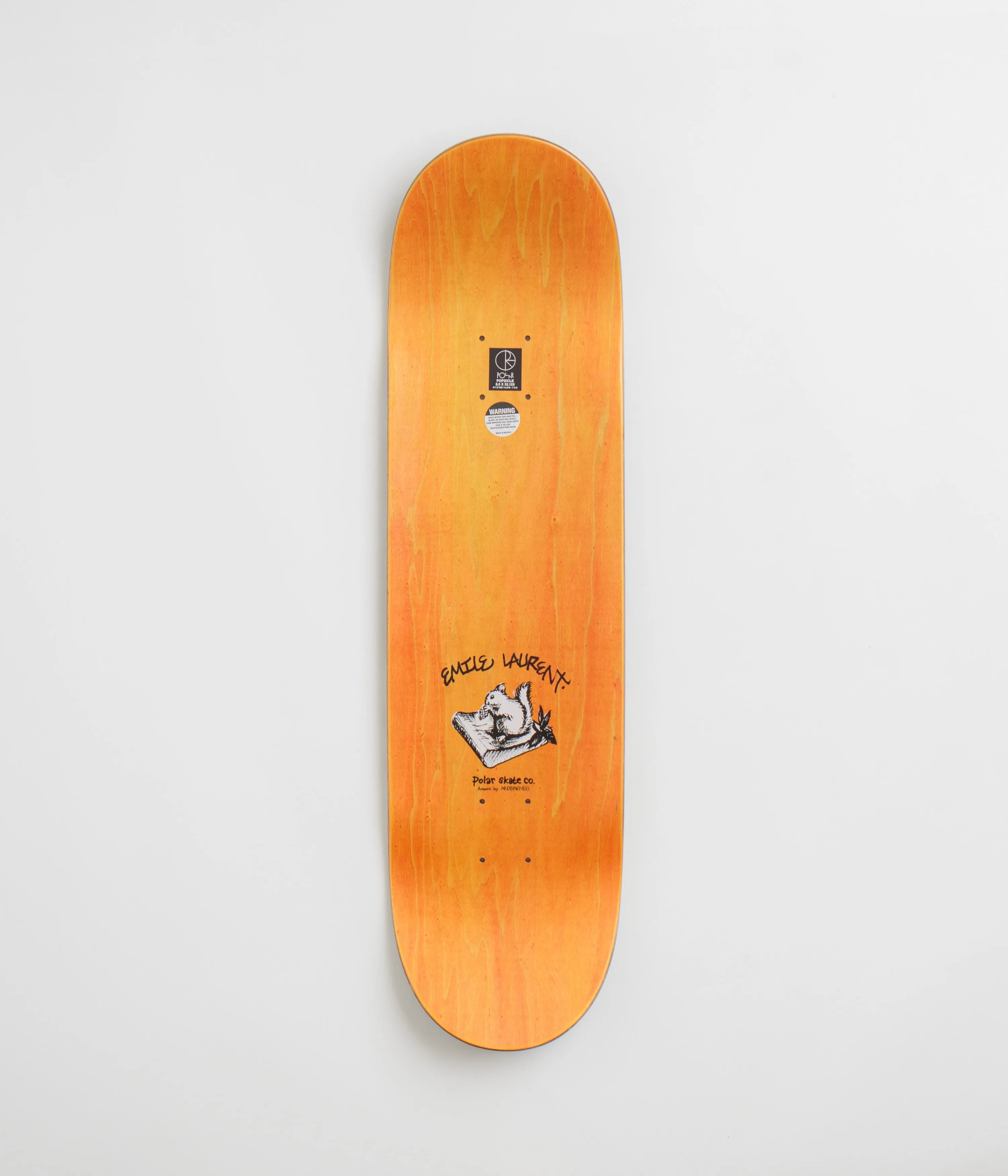 Polar Emile Laurent Burnside 2084 Deck - 8.5" Polar Clothing
