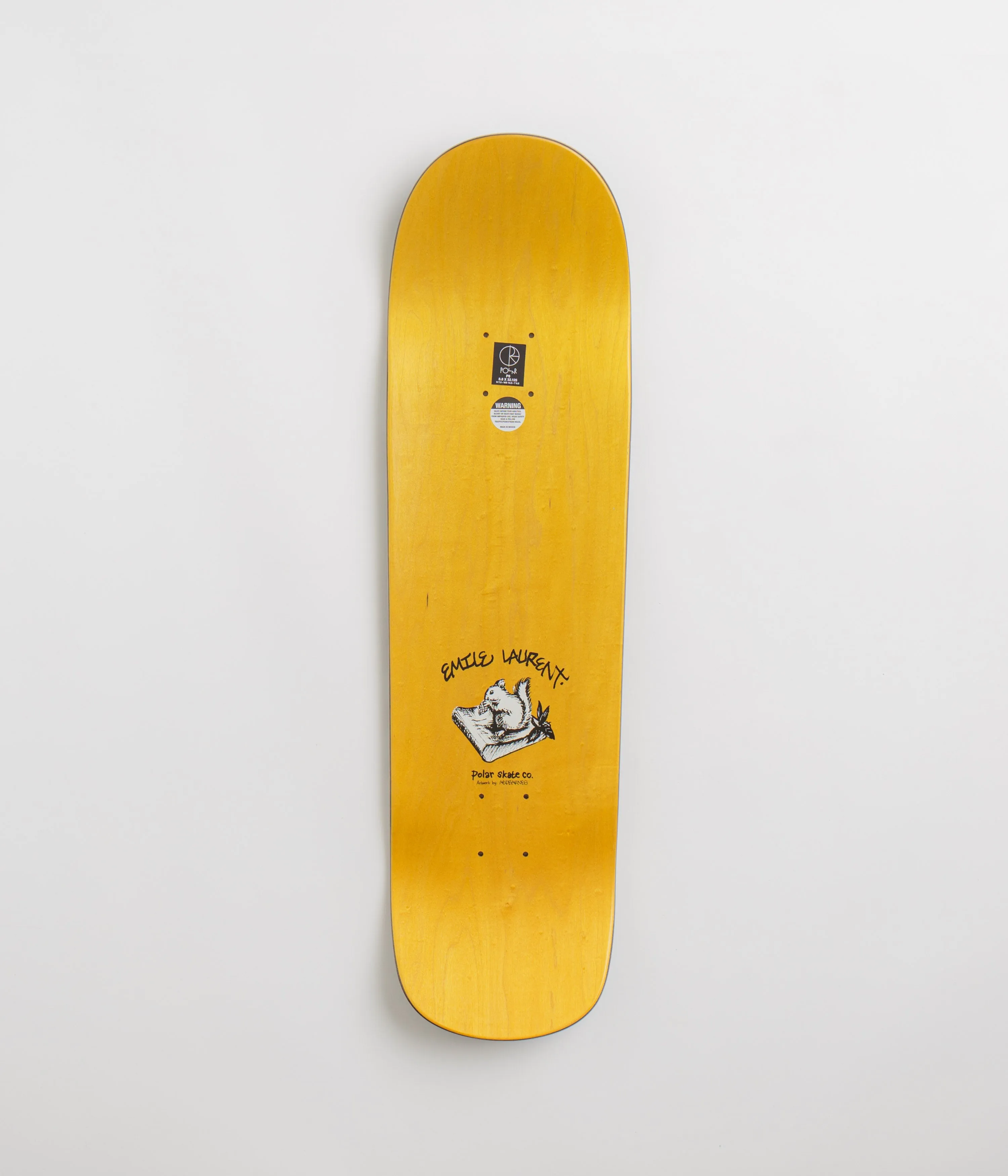 Polar Emile Laurent Burnside 2084 P8 Shape Deck - 8.8" Polar Clothing