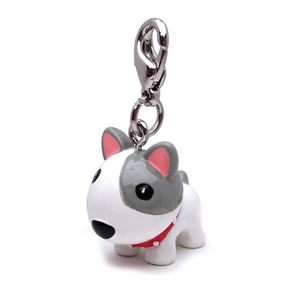 Poly 3-D White Spiked Dog Collar Charm dog collar charm,pet tag