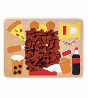 POOZPET Nosework Snuffle Mat For Dogs (Happy Puppy Meal) pet souvenir,gift item