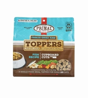 Primal Freeze Dried Raw Toppers For Dogs & Cats (Fish) dog multipurpose item,all-in-one pet tool