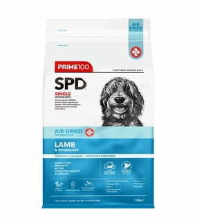 Prime100 SPD Limited Ingredients Air Dried Dog Food (Lamb & Rosemary) air-dried dog food,dehydrated dog food