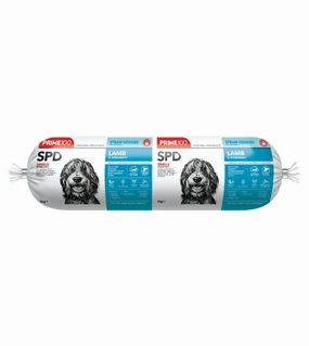 Prime100 SPD Limited Ingredients Steam Cooked Frozen Dog Food (Lamb & Rosemary) raw dog food,fresh pet meals