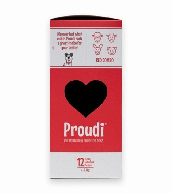 Proudi Raw Dog Food (Red Meat Combo)