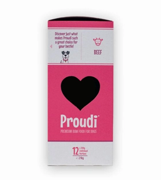 Proudi Raw Dog Food (Single Protein Beef)