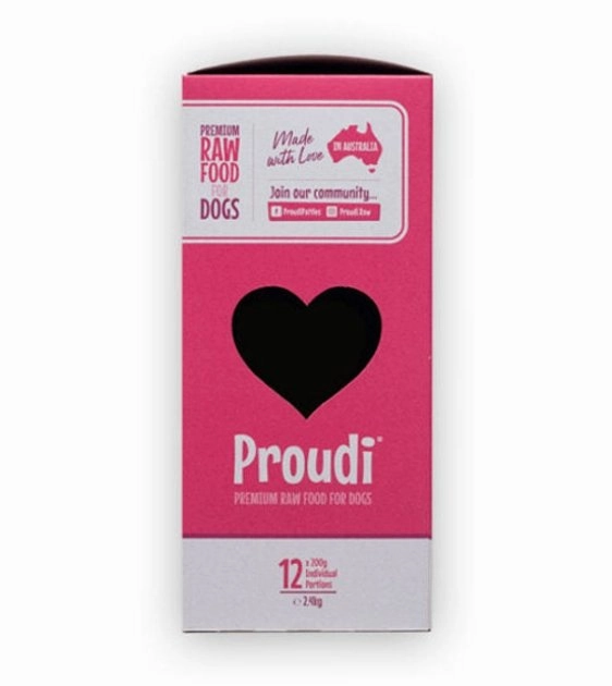 Proudi Raw Dog Food (Single Protein Beef)