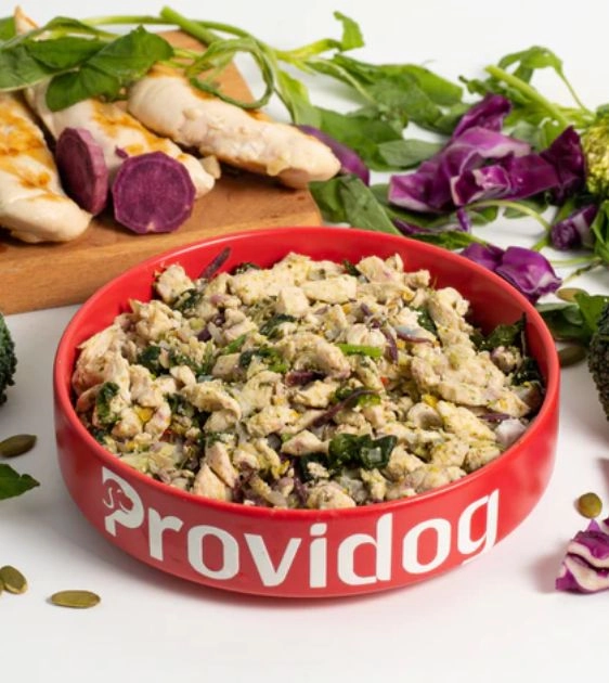 Providog Gently Cooked Dog Food (PUPPY Chicken With Beef Liver) raw dog food,fresh pet meals
