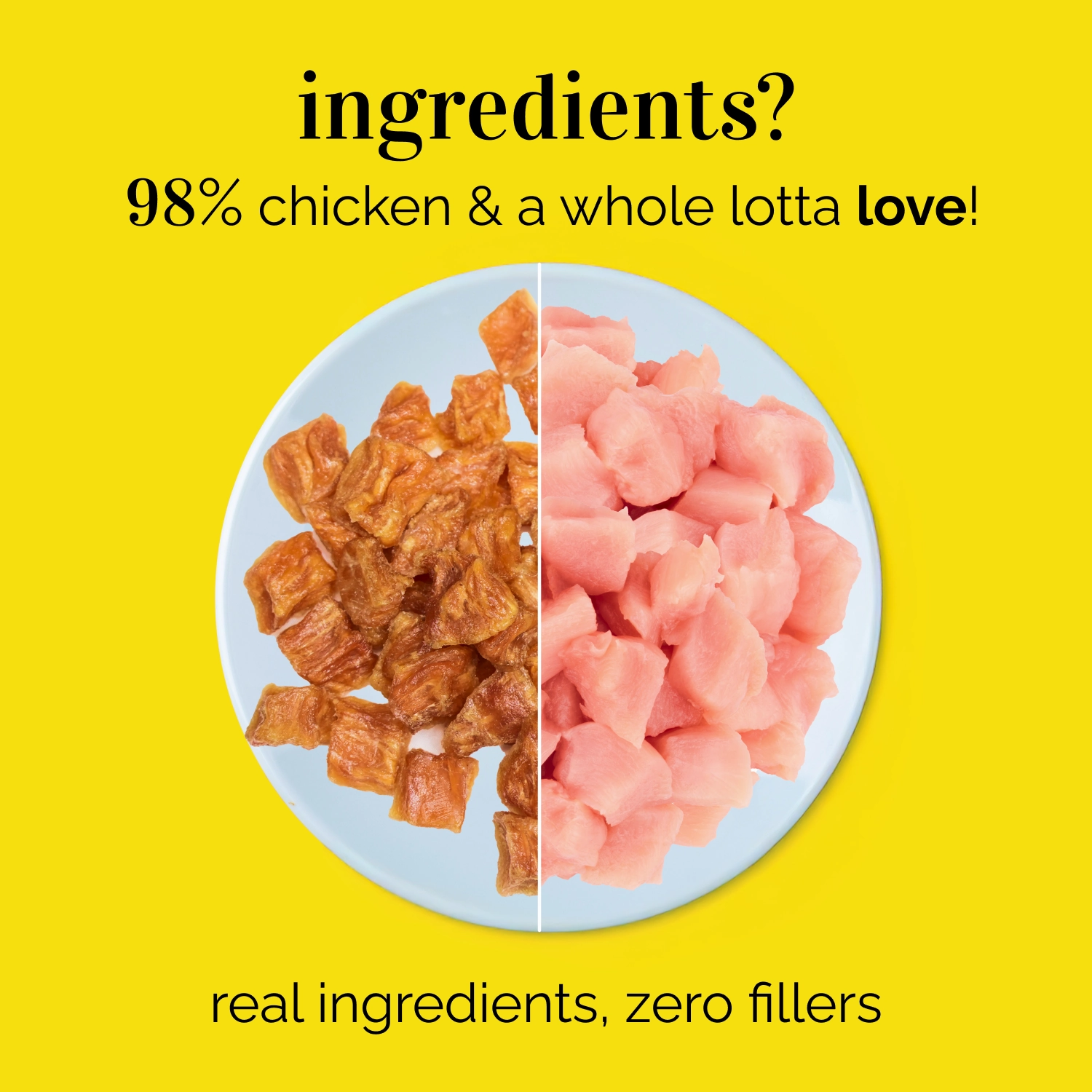 Purepet Chicken Flavour Real Chicken Biscuit and Henlo Chicken Pops Dog Treats Combo
