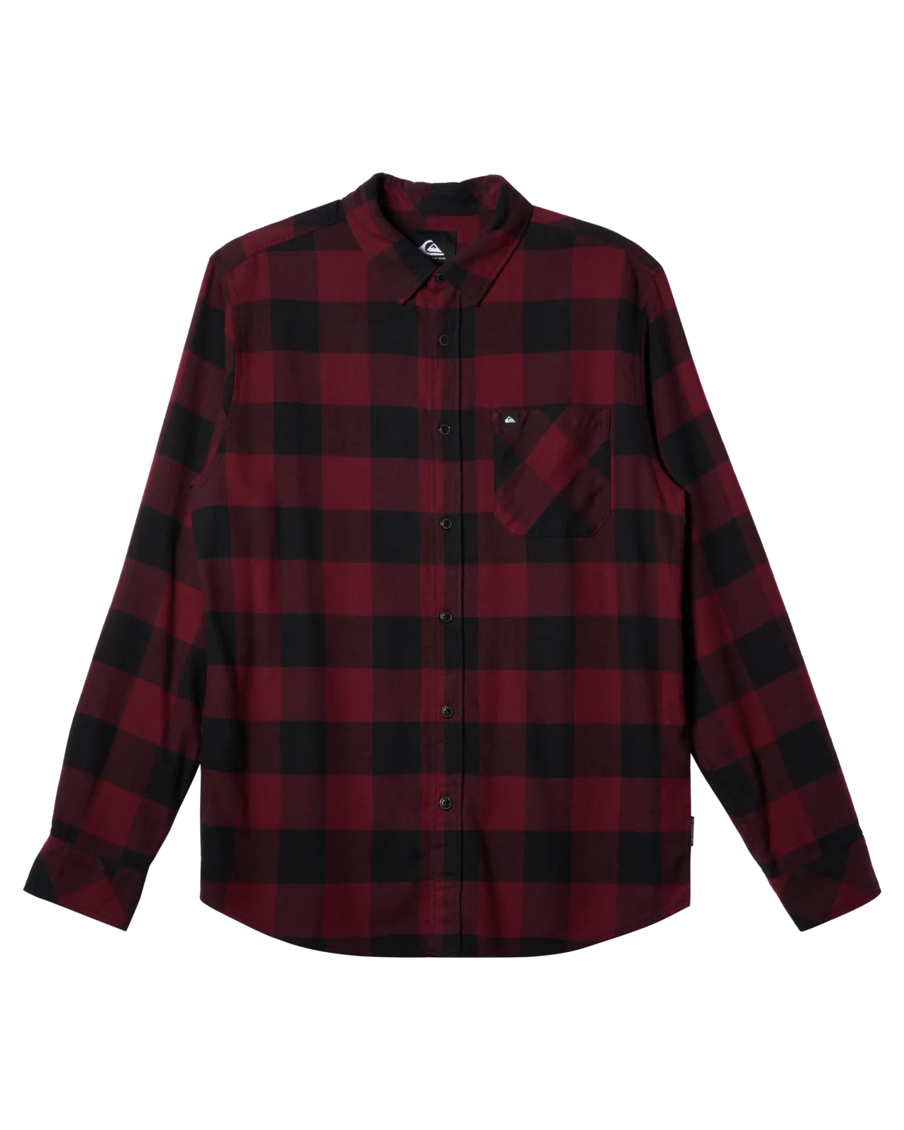 Quiksilver Clothing Buffalo Classic Flannel Shirt in Wine