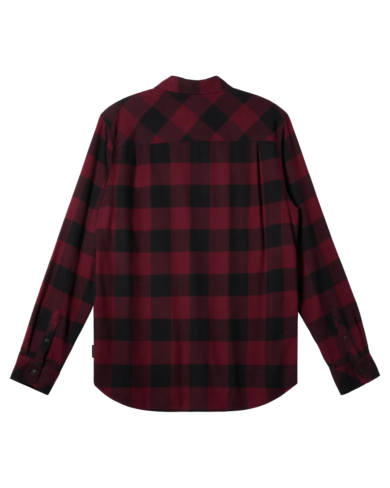 Quiksilver Clothing Buffalo Classic Flannel Shirt in Wine