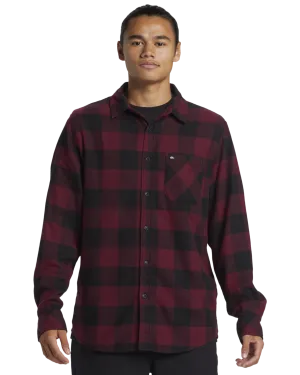 Quiksilver Clothing Buffalo Classic Flannel Shirt in Wine