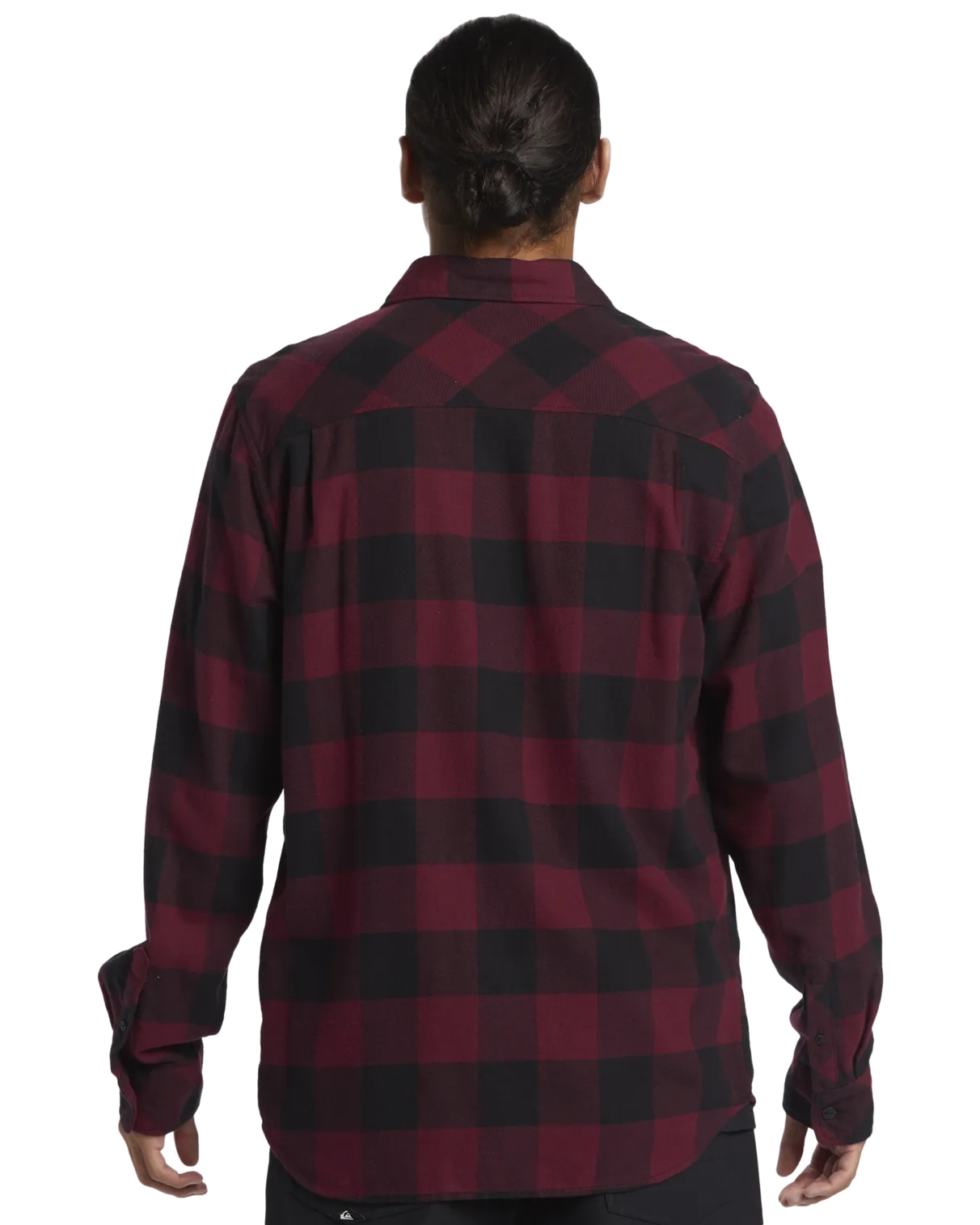 Quiksilver Clothing Buffalo Classic Flannel Shirt in Wine