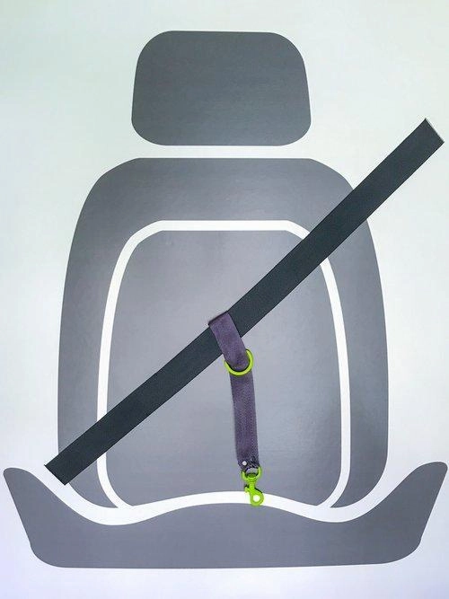 R-MUR Military Grade Car Safety SIT-BELT for Dogs