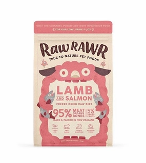 Raw Rawr's Freeze Dried Lamb & Salmon Balance Diet Dog Food freeze-dried dog food,lightweight pet food