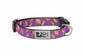 RC Pets Patterned Dog Clip Collar - Bananas dog collar,pet neck strap
