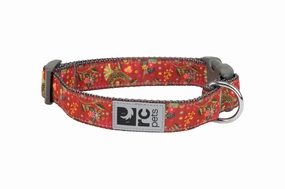 RC Pets Patterned Dog Clip Collar - Clay Floral dog collar,pet neck strap