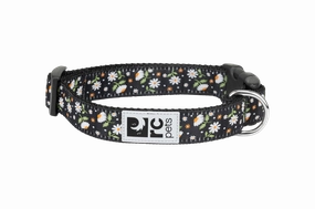 RC Pets Patterned Dog Clip Collar - Daisies dog collar,pet neck strap