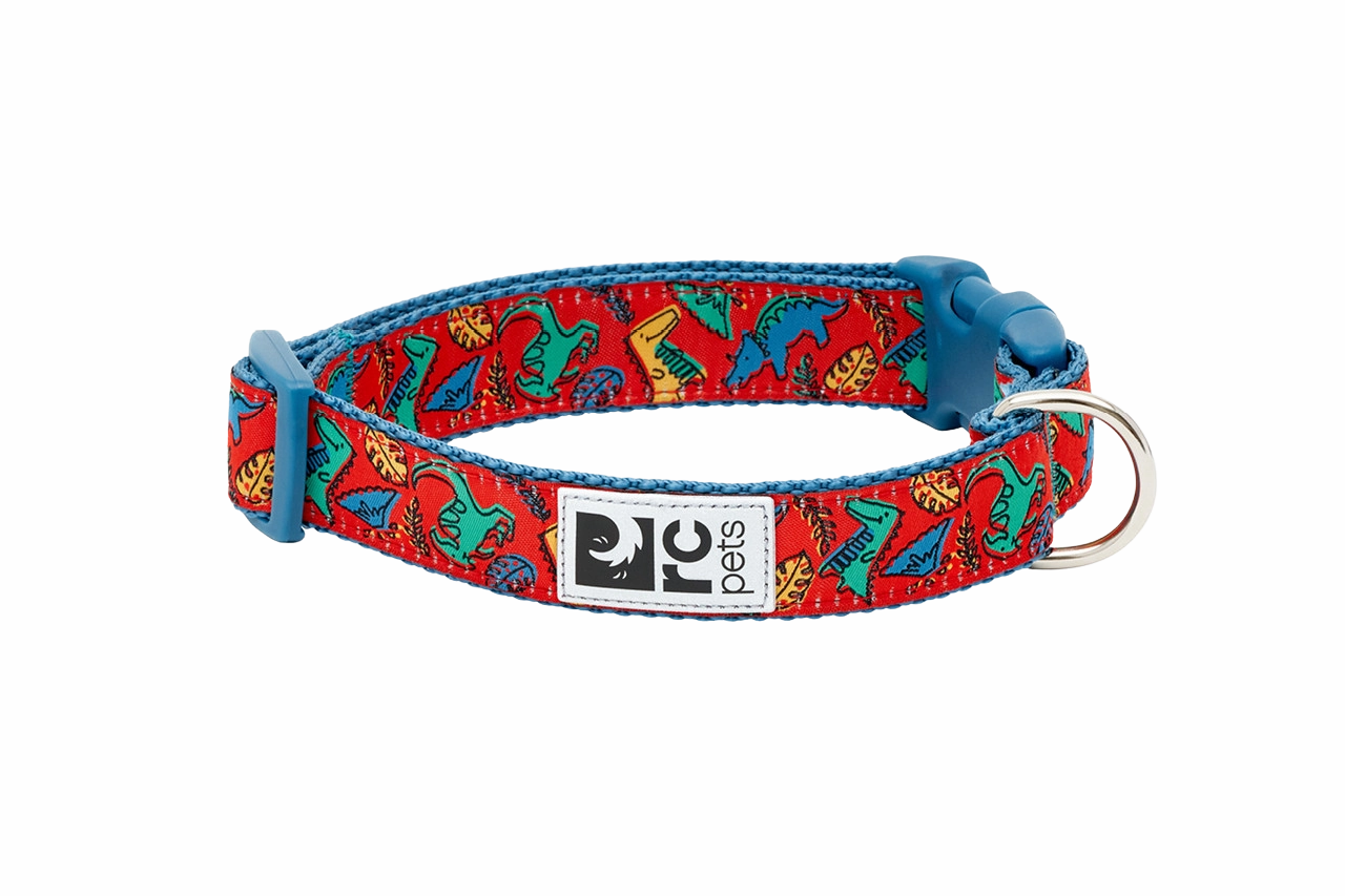 RC Pets Patterned Dog Clip Collar - Jurassic Pack dog collar,pet neck strap