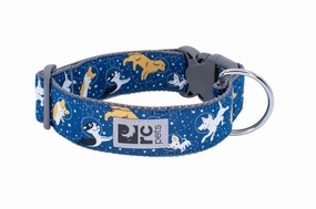 RC Pets Patterned Dog Clip Wide Collar - Space Dogs dog collar,pet neck strap