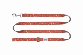 RC Pets Patterned Dog Leash 1"x6' - Clay Floral dog bow tie,pet bandana,dog scarf