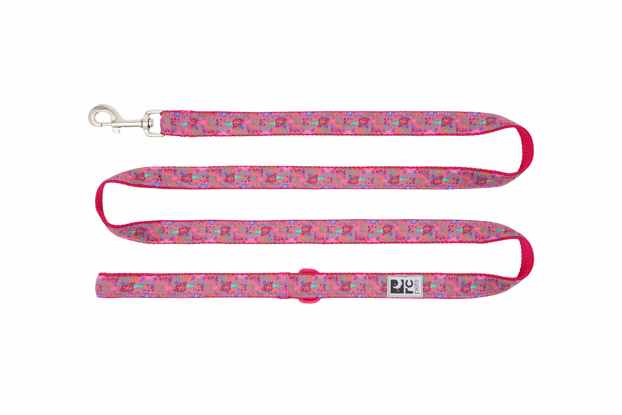 RC Pets Patterned Dog Leash 1"x6' - Frida dog bow tie,pet bandana,dog scarf