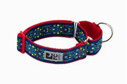 RC Pets Patterned Wide Web Training Dog Collar - Feelin Folksy dog collar,pet neck strap