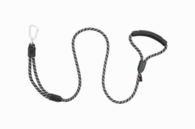 RC Pets Premium Rope Dog Leash 1/2"x5' - Black dog bow tie,pet bandana,dog scarf