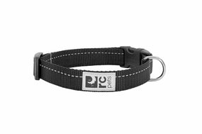 RC Pets Primary Dog Clip Collar - Black dog collar,pet neck strap