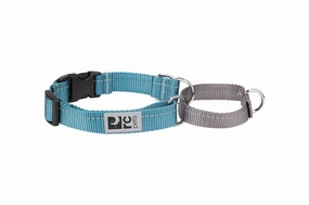 RC Pets Primary Easy Clip Web Training Dog Collar - Dark Teal dog collar,pet neck strap