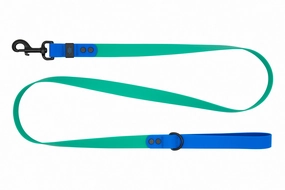 RC Pets Waterproof Dog Leash 1"x5' - Parakeet/Sapphire dog bow tie,pet bandana,dog scarf