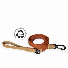 Recycled Ripstop Dog Leash Terracotta dog mixer,pet meal booster
