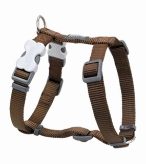 Red Dingo Classic Dog Harness (Brown) dog joint care,hip support