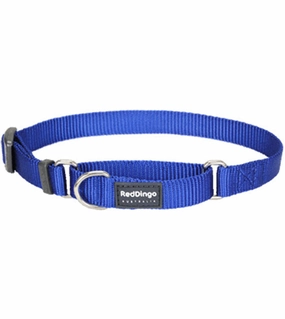 Red Dingo Martingale Choke Prevention Dog Collar (Dark Blue) dog charms,dog ID