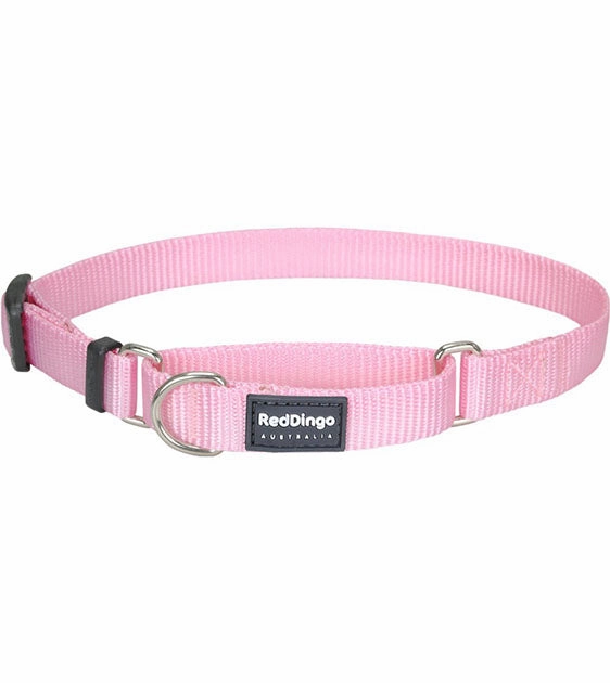 Red Dingo Martingale Choke Prevention Dog Collar (Pink) dog charms,dog ID
