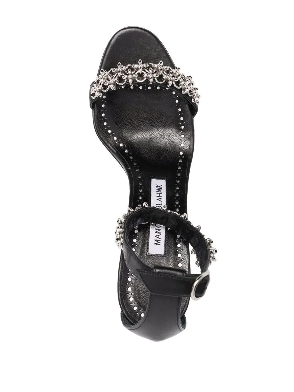 Rekik Fabio Heeled Sandals Black Shoes_Manolo-Blahnik