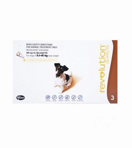 Revolution Heartworm, Flea & Tick Treatment For Small Dogs (10.1 - 20lb / 5.1kg - 10.0kg) pet housekeeping,dog mess kit