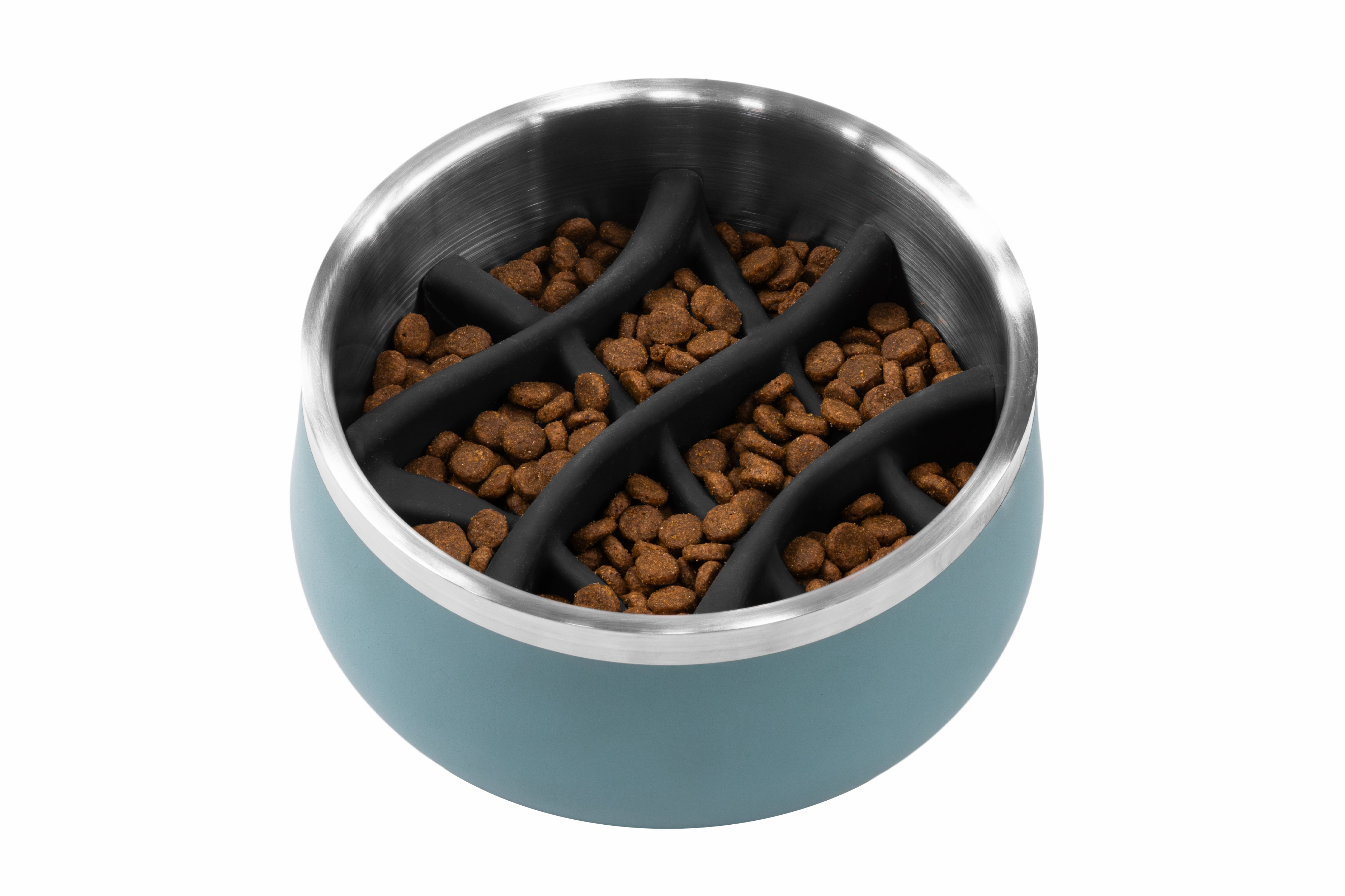 Ruffwear Basecamp Slow Feeder Dog Bowl Insert (Basalt Gray)