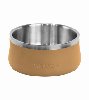 Ruffwear Basecamp Sound-Dampening Hard-Sided Dog Bowl (Cattail Tan) dog nutrition,healthy dog food