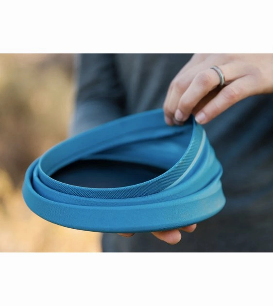 Ruffwear Bivy Collapsible Dog Bowl (Blue Spring)
