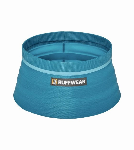 Ruffwear Bivy Collapsible Dog Bowl (Blue Spring) dog nutrition,healthy dog food