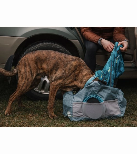 Ruffwear Bivy Collapsible Dog Bowl (Blue Spring)