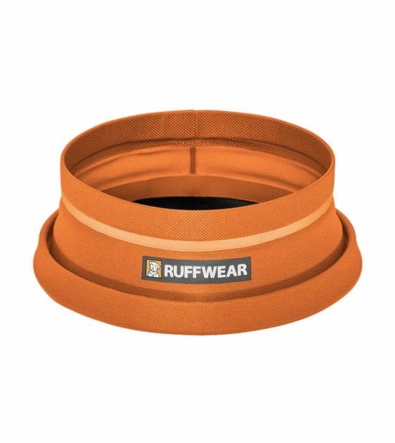 Ruffwear Bivy Collapsible Dog Bowl (Salamander Orange)