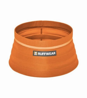 Ruffwear Bivy Collapsible Dog Bowl (Salamander Orange) dog nutrition,healthy dog food