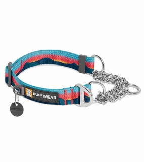 Ruffwear Chain Reaction? Reflective Martingale Dog Collar (Sunset) dog charms,dog ID