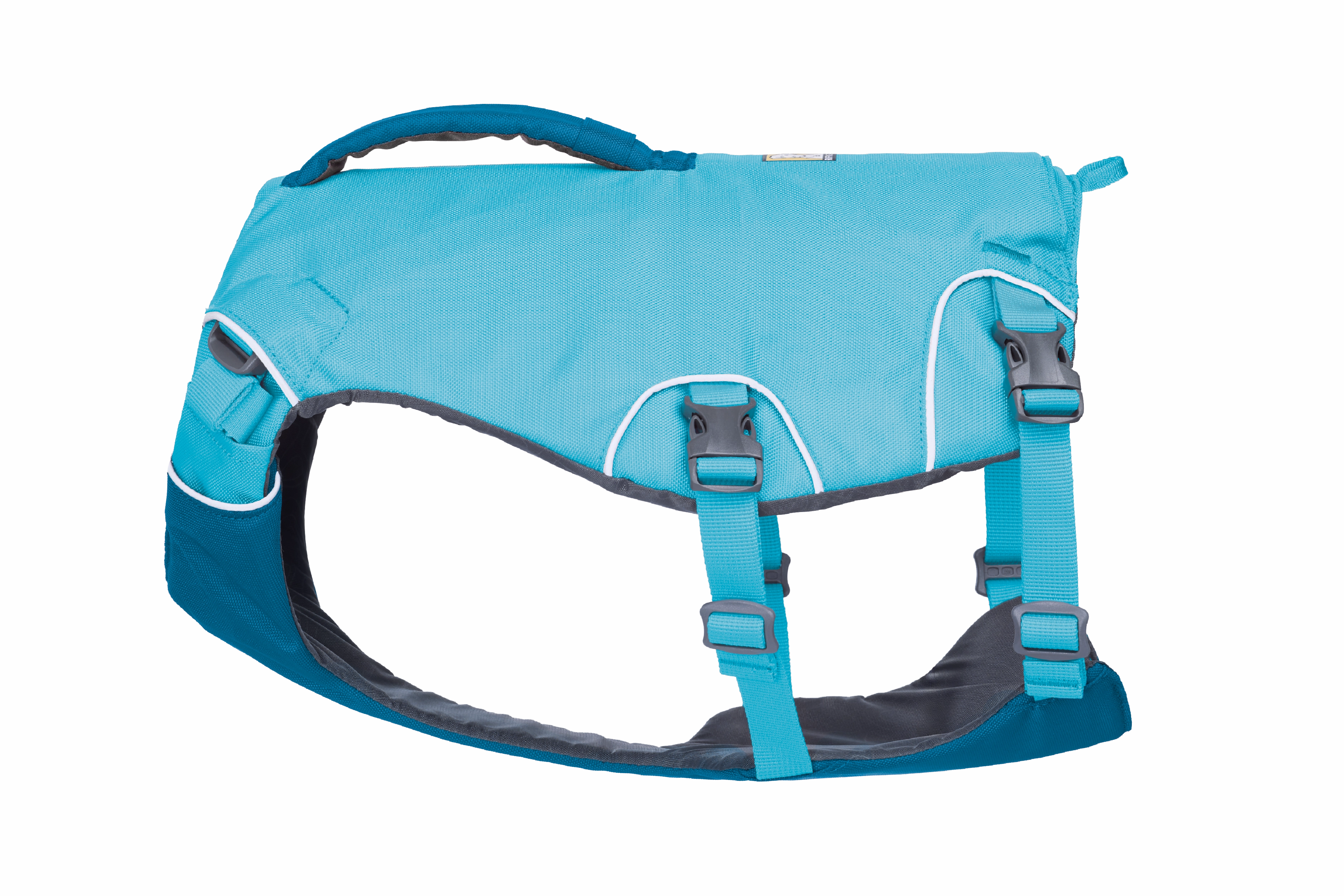 Ruffwear Confluence Harness-Style Dog Life Jacket (Biolumin Blue)