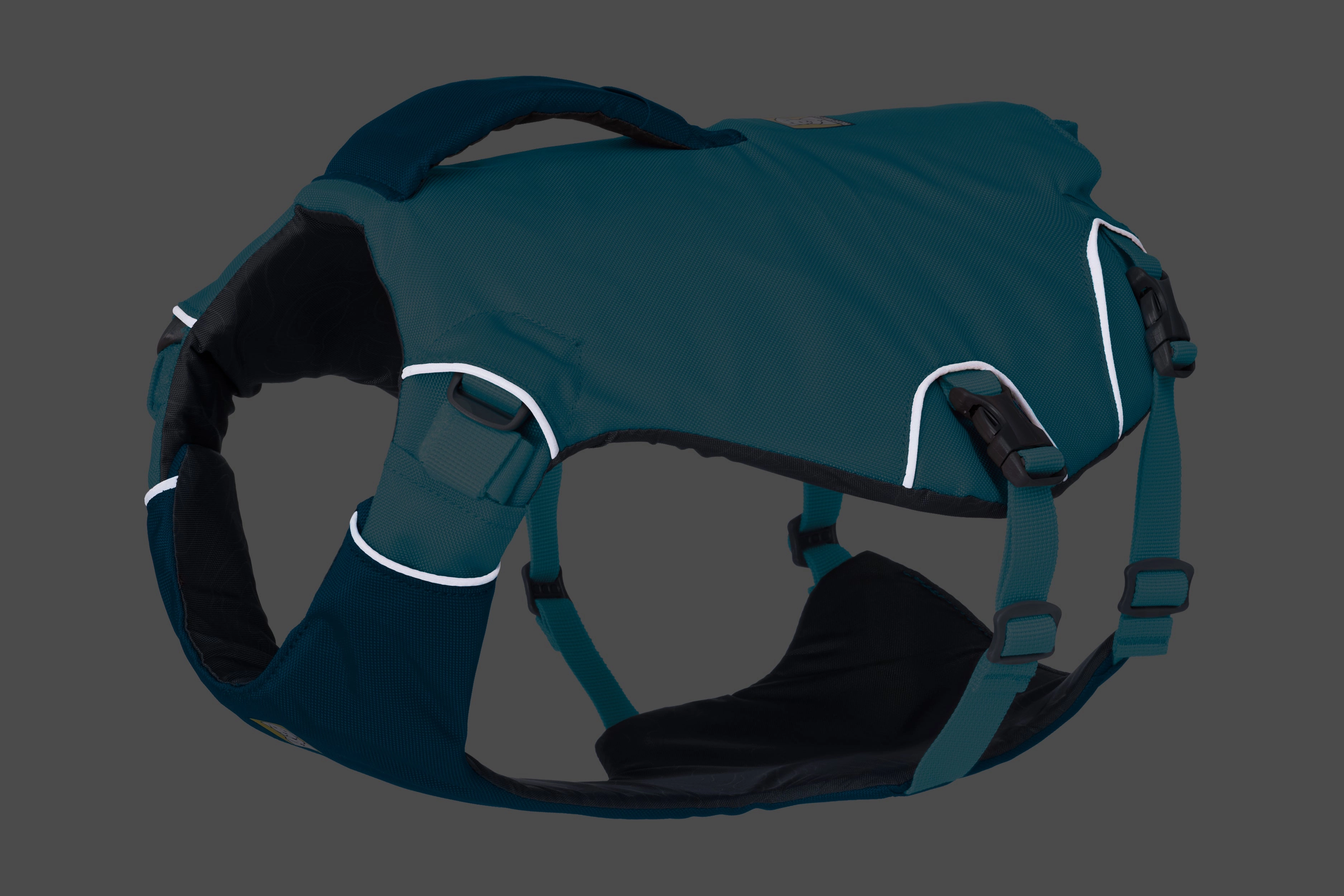 Ruffwear Confluence Harness-Style Dog Life Jacket (Biolumin Blue)