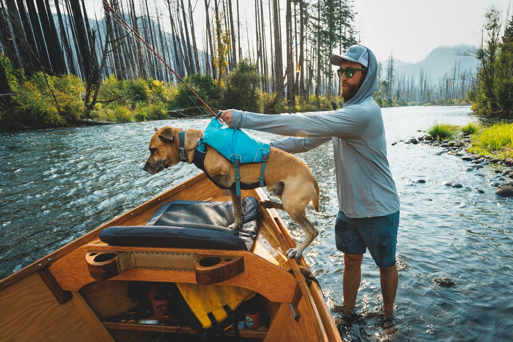 Ruffwear Confluence Harness-Style Dog Life Jacket (Tangelo Orange)