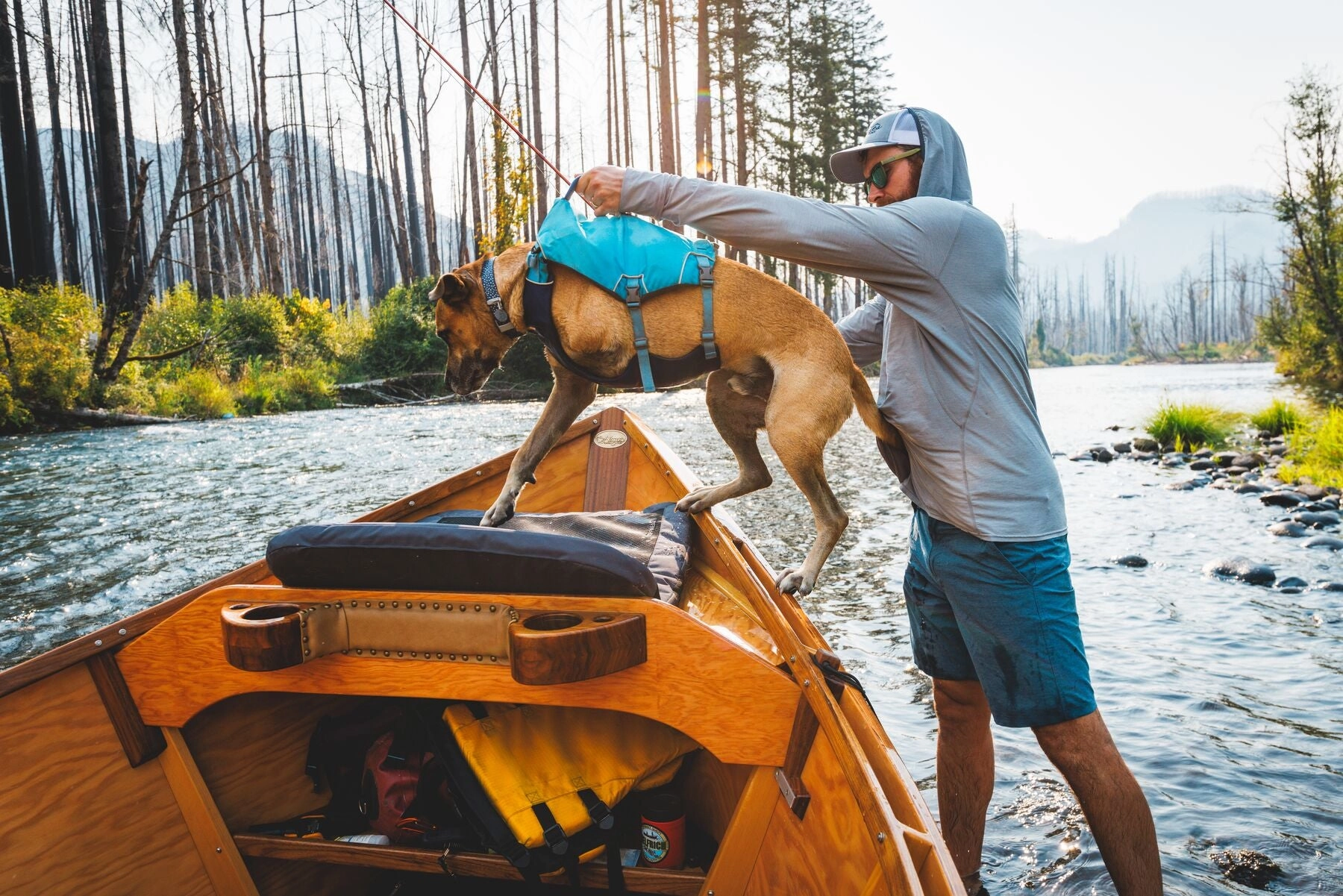 Ruffwear Confluence Harness-Style Dog Life Jacket (Tangelo Orange)